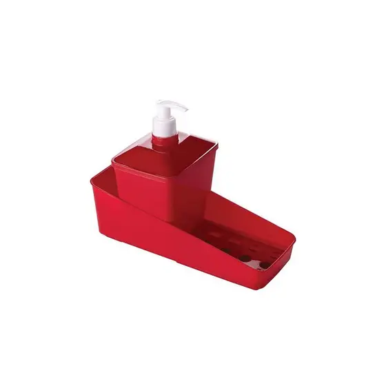 Conjunto para Porta Detergente de Plástico Quadrado