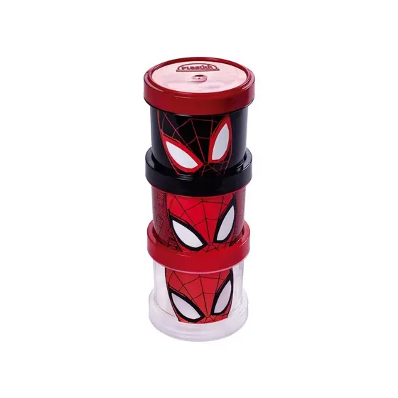 Conjunto Organizador Homem Aranha Empilhável Disney Plasútil