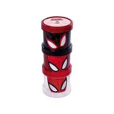 Conjunto Organizador Homem Aranha Empilhável Disney Plasútil