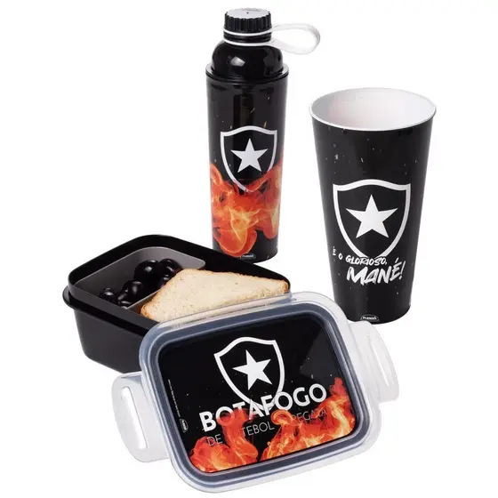 Kit Torcedor 3 Peças Botafogo Futebol Plasútil