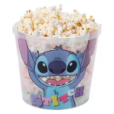 Balde Pote Pipoca Stitch Disney Ohana Plasútil