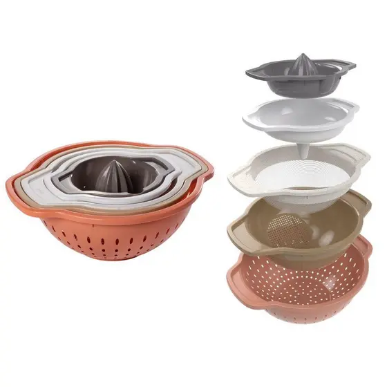 Kit de Utensílios Multiuso Cozinha 5 Peças Plasútil