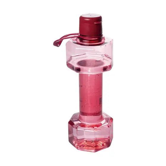 Garrafa Halter 1 L Plástico Fitness Exercício Plasútil