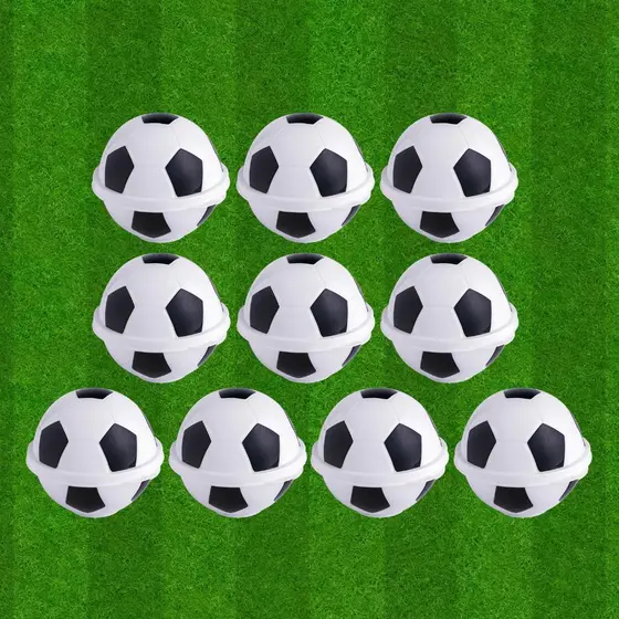 Kit 10 Lembrancinhas Bola de Futebol Copa Aniversário Time Festa Plasútil
