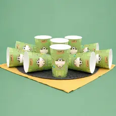Kit 10 Copos Futebol Copa do Mundo Time Brasil Lembrancinha Aniversário Festa Temática Brinde Plasútil