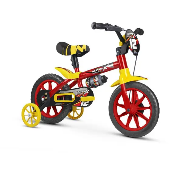 Bicicleta Infantil Nathor Aro 12 Motor X a partir de 3 anos