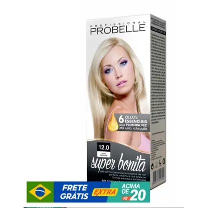 Coloração Super Bonita 12.0 - Louro Especial Probelle probelle
