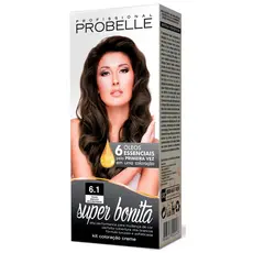 Coloração Super Bonita 6.1 - Louro Escuro Acinzentado Probelle probelle