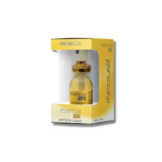 Perfume Capilar Elegance Gold 17ml unidade PROBELLE promoção