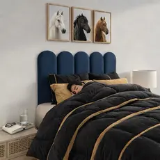 Cabeceira cama box infantil Cama Solteiro box Estofada suede 5 Placas Nuvem MDF 45x20 ENVIO RAPIDO