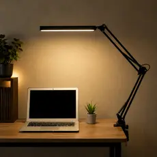 Luminária Garra Articulada De Mesa Abajur Led Articulável