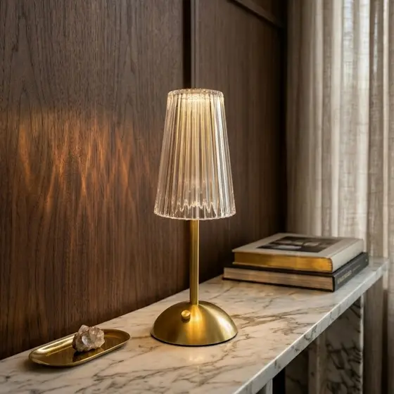 Luminária De Mesa Led Sem Fio Vintage Oferta Limitada