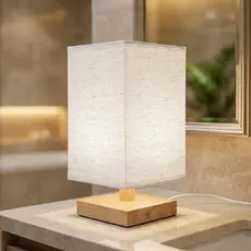 Abajur Luminária Elegante Decorativa Led Usb Minimalista Quarto Sala