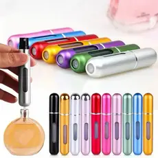 KIT 4 Peças Porta Perfume Recarregavel Portatil Spray 8ml