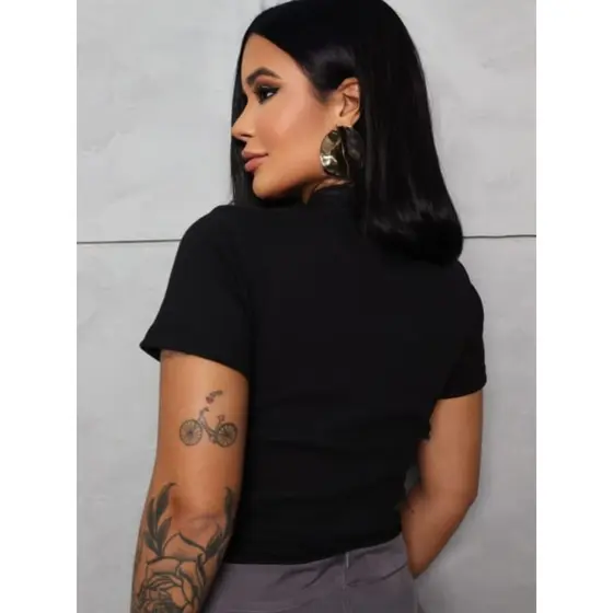 Camiseta básica ribana
