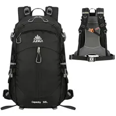 Mochila Trekking, trilha Compacta, Leve, acolchoada Resistente à Chuva, para Caminhadas e Viagens