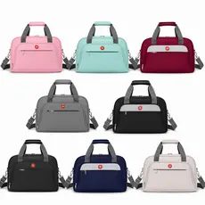 Bolsa de Viagem Unissex Mala de Mão Academia Bolsa Esportiva Pequena Bagagem de Bordo Encaixe Mala extensiva