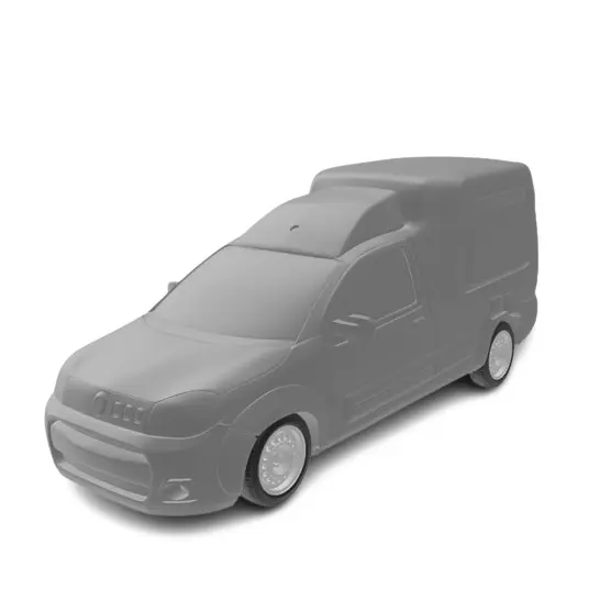 Miniatura Fiat Fiorio 2014 1/43 10CM Colecionável Detalhada