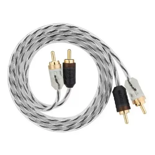 Cabo Rca Taramps 1 Metro Injetado Stereo