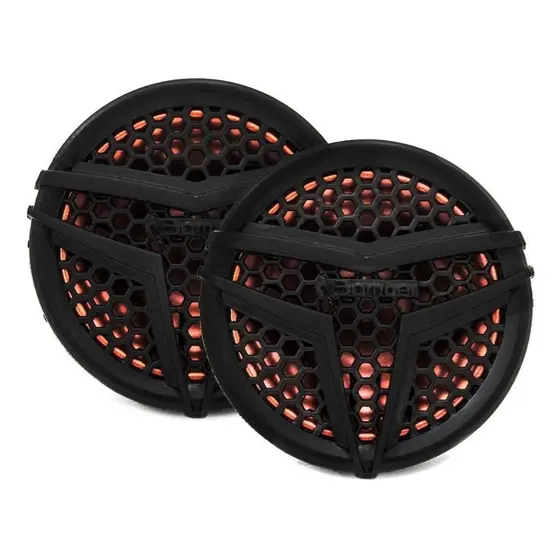 Par Mini Tweeters Bomber Bl20 160 Watts Rms Cor Preto