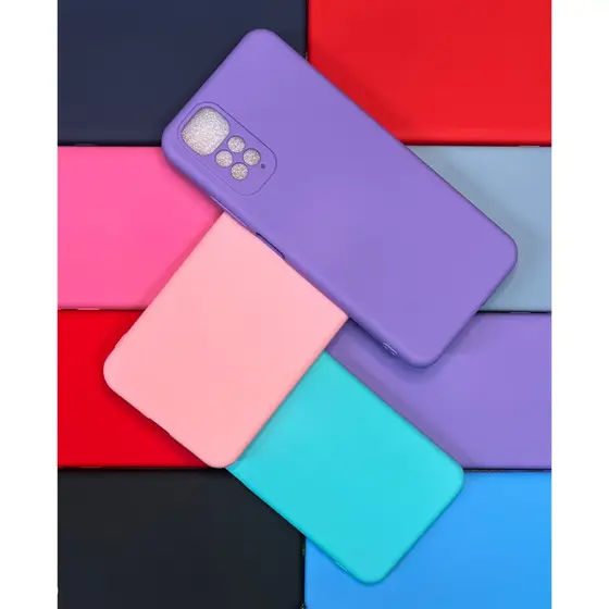 Capa Capinha Silicone Aveludada Xiaome Redmi Note 11 4G / Note 11s Case