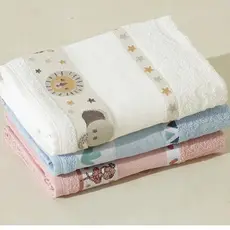 Toalha de Banho Bebê Infantil Kinders Pet 75x110cm 100% Algodão