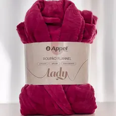 Roupão Adulto Microfibra Flannel Appel Unissex Macio e Confortável