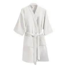 Roupão de Banho Adulto Velour 100% Algodão Felpudo Unissex 340g/m²