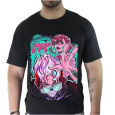 Camiseta Camisa De Anime DanDanDan Okarun Velha Turbo