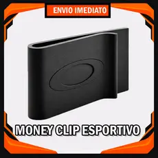 Porta‑Notas Estilo Money Clip Modelo esportivo