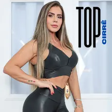 Cropped Top Academia Cirrê Sem Mangas com Decote Gola Transpassada Conforto para Treinar Envio 24H