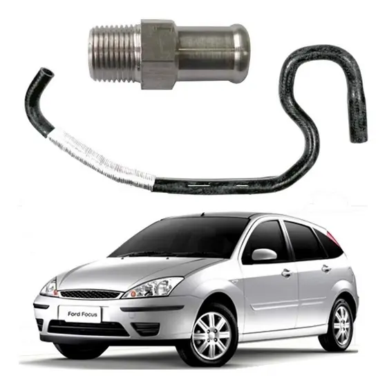 Mangueira Reservatório+tubo Conexão Bloco Ford Focus 1.6 8v