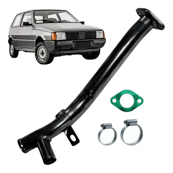 Tubo Cano Agua Refrigeração Fiat Uno Mille 90 91 92 93 94 95