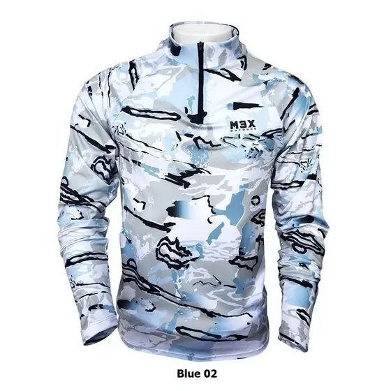 CAMISETA CAMISA DE PESCA MONSTER 3X FREE CONFORT CAMUFLADA C/ PROTECAO UV - ESCOLHA A COR