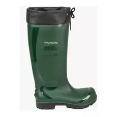 Bota de Pvc ProAgro Calfor Pampeana Cano Extra Longo Com Polaina Verde e Preta CA 48442