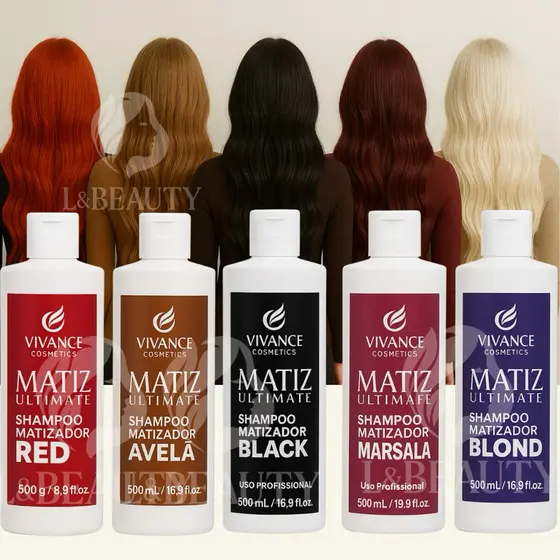 Shampoo Matizador Tonalizante Cabelos Coloridos L&beauty Cosmetics UltiMate 300ml