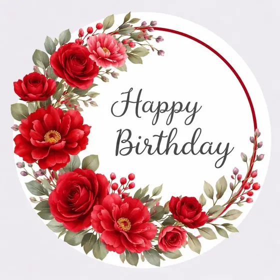 Capa de mini painel 50x50 FELIZ ANIVERSÁRIO 118