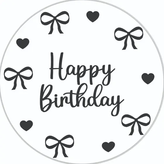 Capa Mini Painel Para estrutura de 50x50 Personalizado para festa na mesa feliz aniversário modelo141
