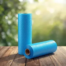 Plástico Bolha Azul 35Mic Reforçado 1,20x100m – Proteja Mais + Ganhe Brinde!