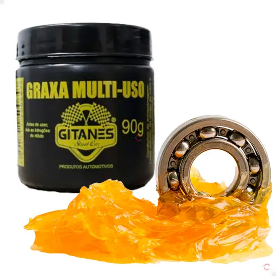 Graxa Lubrificante Chassis Multi Uso 90 Gramas Gitanes