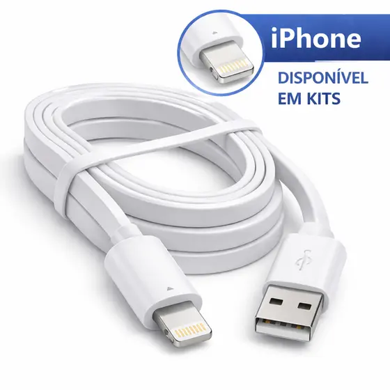 Cabo iphone Carregador Usb Ultra Rápido Reforçado 2 Metros Anti quebra Usb-c