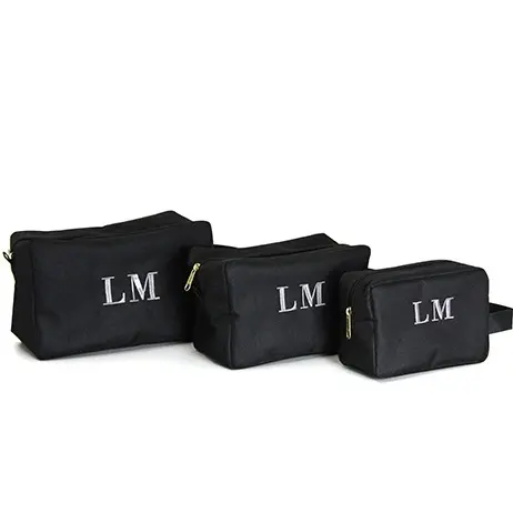 Kit Viagem 3 Necessaire Personalizados Organizadores Malas P M G Make