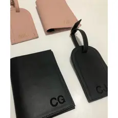 Kit Porta Passaporte +tag Mala Personalizada Identificadores