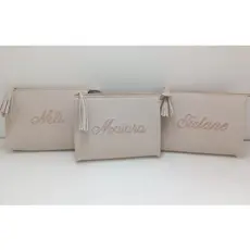 Necessaire Pequena Lembrancinhas Casamento Bordada