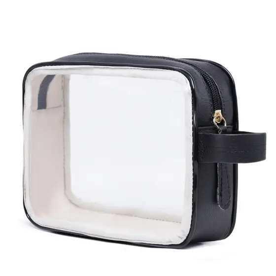 Organização Perfeita: Necessaire P Transparente para Mala e Maquiagens - Envio Imediato