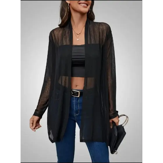 Kimono feminino em tule Star Wars
