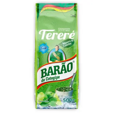 Terere Menta e Limão 500g - Barão de Cotegipe