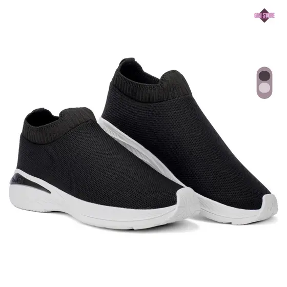 Tênis Meia Slip Calce Facil Feminino e Masculino Leve Macio- PRONTA ENTREGA | ENTREGA RÁPIDA