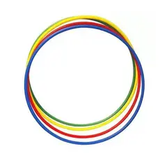 Kit com 2 Bambolês Diversão e Movimento 65 cm Cores Aleatórias
