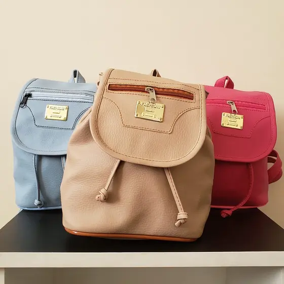 bolsa feminina pequena saco transversal de couro sintético